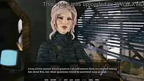 Finally meeting this busty elegant milf with huge natural tits in her curvy alien outfit game 😍🌟