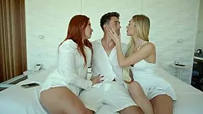 wife's best friend shares my cock in wild choking threesome dream?