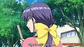 hentai teen fucks redhead landlord anal big tits sex anime style