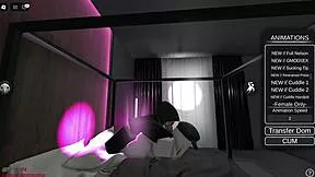 Boyfriend sleeps as plague doctor roughly assfucks sexy patient slut with creampie cure in hospital