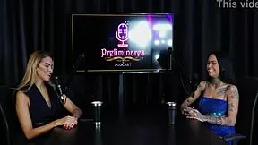 whoa evelyn buarque started at a club did weird fetish loves dominating been through it and she's bisexual in sheer red lingerie 😈🔥