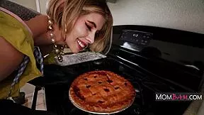 Stepmom kyaa chimera craves juan loco's fresh cream pie