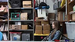 Fake Pregnant Thief Bent Over Monster Cock?