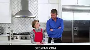 Stepdaughter Dakota Burns, need your stepdad's cock to calm that stress?