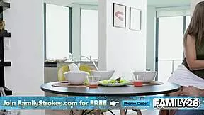 Stepson, pound mommy's pussy on the floor?