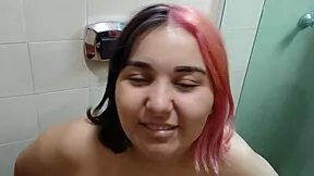 Pregnant teen beauty pees fetish style