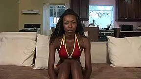 Royce Rae pounds hard black cock deep in ebony pussy