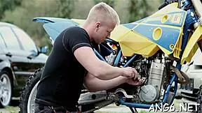 naughty petite slut gives wet blowjob then rides hard one-eyed monster