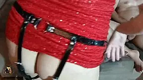 Santa's Christmas orgy with milf, teen & big cocks gagging deepthroats everywhere