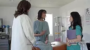 doctor's office hints at sneaky anal nurse gangbang toys