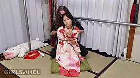 Shibari Student Brutally Bound Tight Rope Bondage Pussy Clamps Painful Master Control