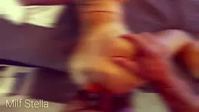 Fucktacular redhead milf in heels takes anal hedonism mouthful cumshot!