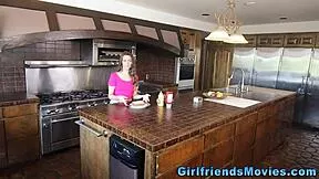 Teen Lesbians, Wanna Finger and Lick in Kitchen? Homemade Fun Awaits!!