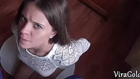 perfect deepthroat blowjob from petite lita phoenix 😍 cum facial close up pov