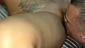 teased the guy my hubby hired he fucked my pussy and ass in front of cuckold