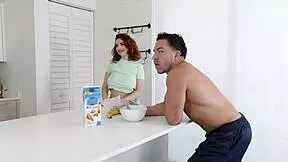 stepsis with big curvy ass rides stepbros cock hard 🔥🍑