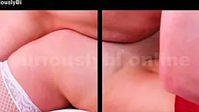 femdom pushes you to suck that old mans cock