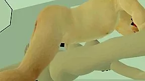 Chinese Model Fucks Photographer on Sofa in Red Lingerie to Settle Photo Debt