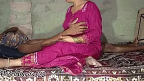 bhabhi sneaks anal fingering with devar in bathroom bed romp