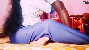 Indian teen big boobs girl rides neighbor uncle cock with dirty telugu talks to orgasm