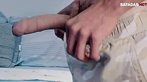 big cock dude pounding tight little cousin's fat ass pov style