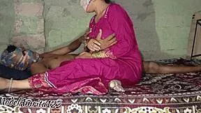 bhabhi sneaks anal fingering with devar in bathroom bed romp