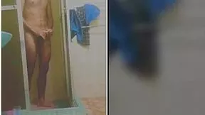 Skinny brazilian shower masturbation compilation to huge cumshot