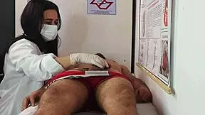 Nurse And Aesthetic Watch Patient's Huge Cock Rise For Kinky Hospital Bang