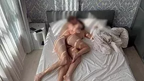 you won't believe this horny big ass girlfriend riding cock passionately with her man early morning