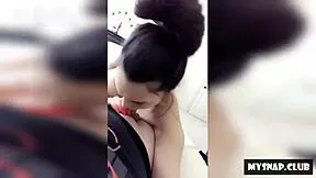 german snapchat fan wins contest and gets deepthroat pov blowjob cumshot