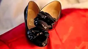 Young Latina Student In Miniskirt Gets Dildoed Doggy By Stepdad On Christmas Butt Creampie