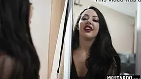 horny housewife milf sneaks out ditches husband fingers pussy for neighbor's monster cock