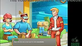 space rescue ep 17 new girls i helped 🚀💦 they ride my cock wild 😍