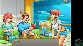 space rescue ep 17 new girls i helped 🚀💦 they ride my cock wild 😍