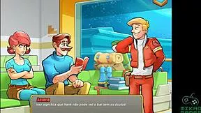 space rescue ep 17 new girls i helped 🚀💦 they ride my cock wild 😍