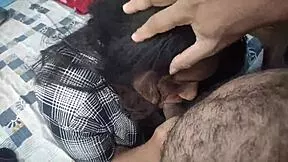 desi couple licks ass blows monster cock doggystyle anal creampie honeymoon