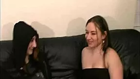 samara mae & cara emo girlfriends slurping guys cock together... double blowjob with those big natural tits! 🤤💦
