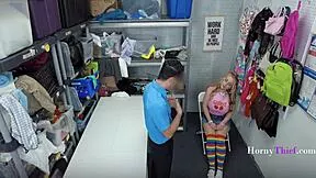 Busty Teen Zoey Uso Caught Stealing Gets Punished Hard!