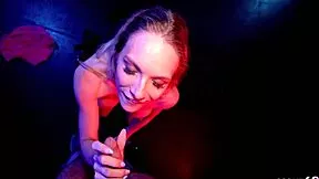 german blonde teen model seduces for intense pov bareback pounding at job