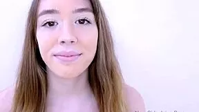 pretty brunette teen 18+ model sofa pov casting interview daddy swallows cum in modeling fuck audition