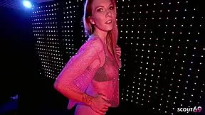 german blonde teen model seduces for intense pov bareback pounding at job