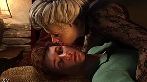 Mysterious milf lures young man into her domination game