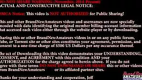 Kay Lee does sloppy deepthroat pussy tease right