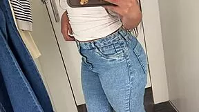 mmm my wet pussy fingering in lingerie huge ass shaking outdoor shop flashing 😩💦