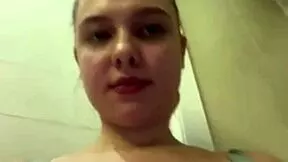 fat bbw teen deepthroats huge dildo while horny for hardcore cock and big natural tits bounce