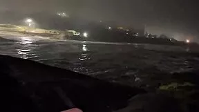 novinha ditches boyfriend at beach to fuck buceta behind arpoador rock