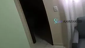 Hung Stud Rips Karenkiss Pussy on Couch Creampie Cowgirl Cuckold Humiliation!