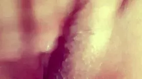 Wanna see my small foreskin dick make her squirt on her juicy tits?