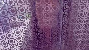 stepmom sneaks in bathroom ignores my naked jerkoff but grabs my fat cock for handjob