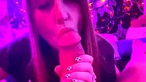 Laney Grey Sucks Brad Newman's Monster Cock Romantically Late Night POV Deepthroat Curvy Blonde Beauty